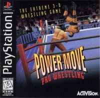 Power Move Pro Wrestling Playstation box art